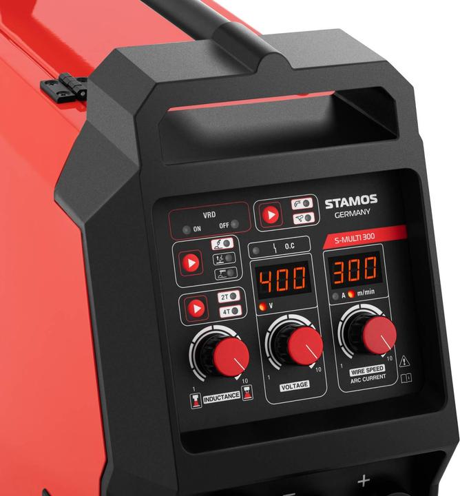 Actual product image Stamos Combined Welder - 300 A - 400 V - MIG/MAG - TIG - MMA -FCAW