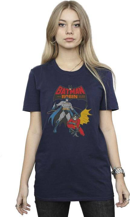 Immagine prodotto Femme/Les femmes Batman et Robin - T-shirt boyfriend en coton (XXL)
