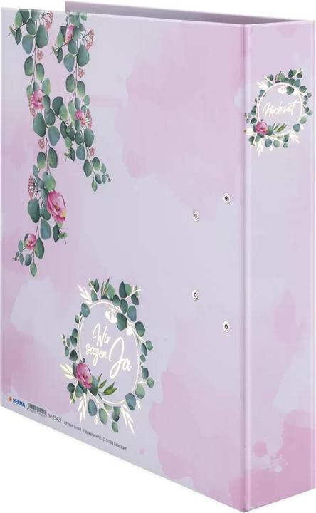 Produktbild HERMA Hochzeitsordner A4 (A4, 60 mm, 1 Stück)