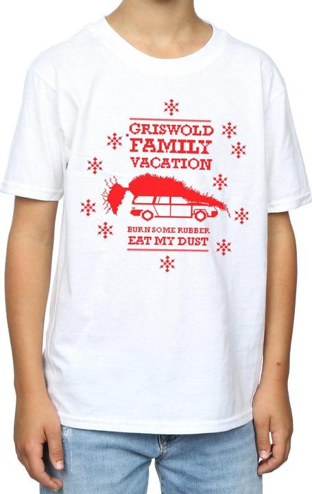 Image du produit National Lampoon´s Vacation National Lampoon's Christmas Vacation - T-shirt EAT MY DUST - Garçon (152, 158)