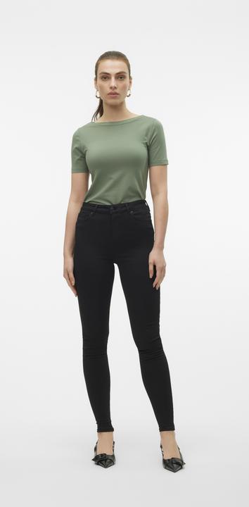 Produktbild Vero Moda U-Boot-Ausschnitt Oberteil mit kurzen Ärmeln (XS)
