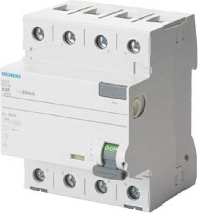 Image du produit Siemens Disjoncteur différentiel type A A 30 mA Un AC 50 400Hz