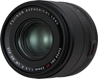Actual product image Fujifilm FUJINON XF 33mm F1.4 R LM WR (Fujifilm X, APS-C / DX)