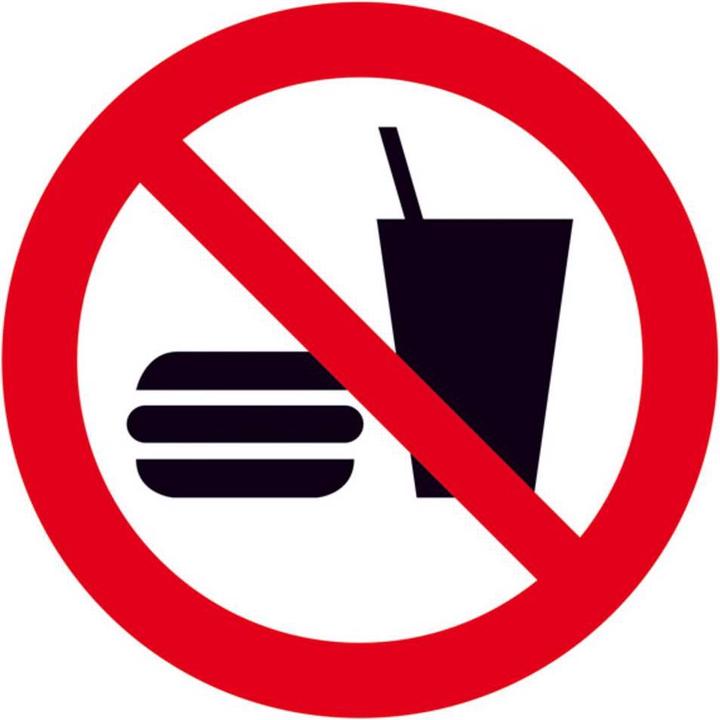 Produktbild SafetyMarking Verbotsschild Essen und Trinken verboten