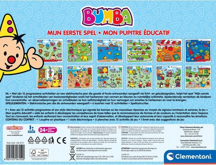 Productafbeelding Clementoni Bumba - Mijn eerste spel