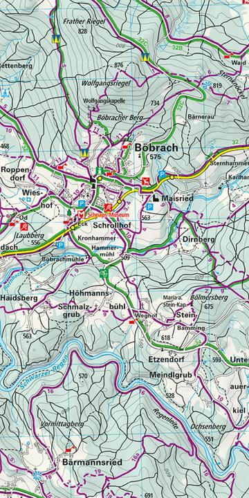 Actual product image Bavarian Forest National Park, No. 54, outdoor map 1:35,000
