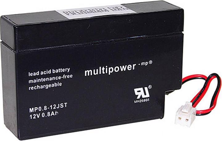 Actual product image Multipower MP0,8 - 12 (1 pcs., Device specific, 800 mAh)
