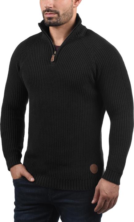 Immagine prodotto Solid Xenox Maglione In Maglia Grossa Pullover Con Collo Alto In Cotone 100% (XL)