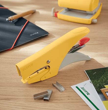 Image du produit Leitz Pince à agrafer Cosy jaune (15.15 feuilles)