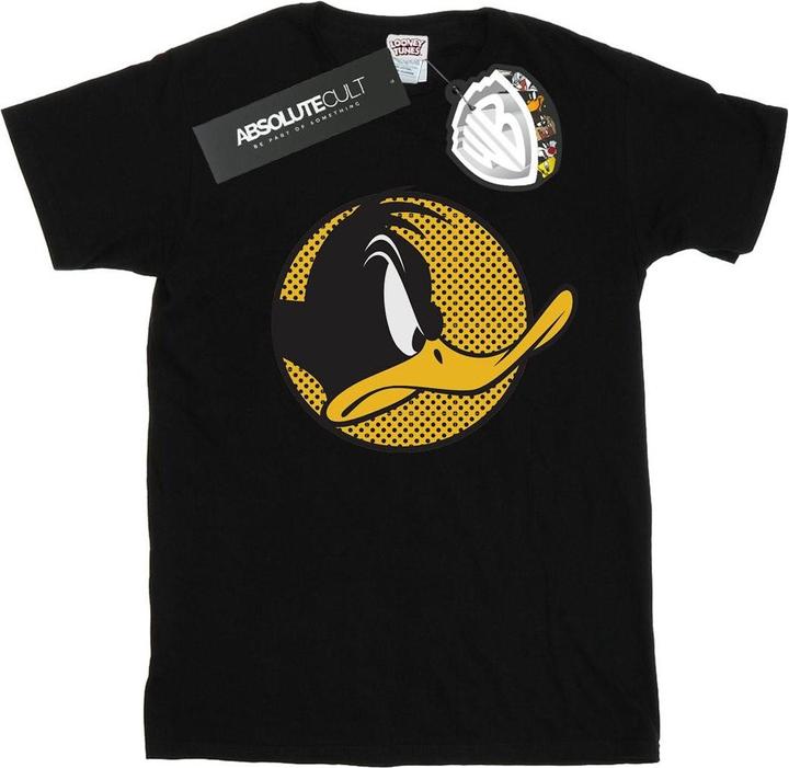 Actual product image Looney Tunes Mens Daffy Duck Dotted Profile T-Shirt (M)