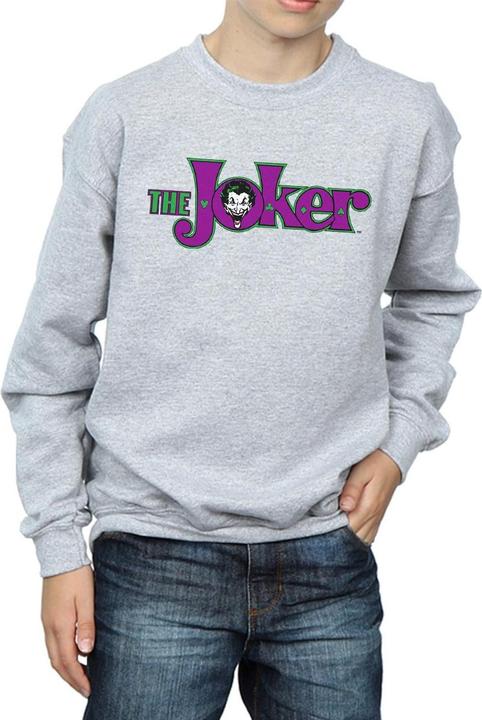 Immagine prodotto The Joker Text Logo Felpa Ragazzi (152, 158)