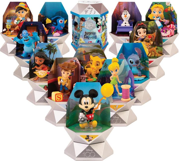 Immagine prodotto YuMe Figura Disney 100 Capsule Suprise Serie 1 assortite
