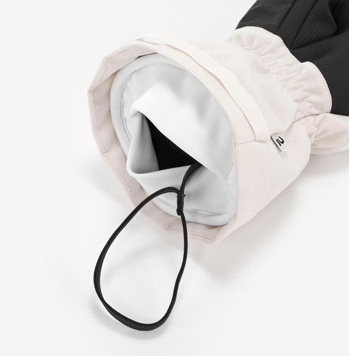 Actual product image Wedze Ski gloves adults warm - 500 white (XL)