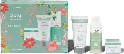 Produktbild Ren Clean Skincare Limited Edition 2022 Set Skincare Routine Value Set für Frauen Cruelty Free Skin Z (Haarpflege set)