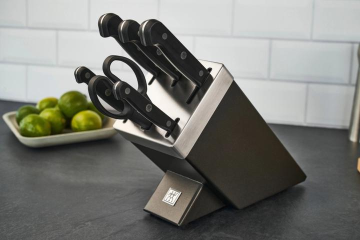 Image du produit Zwilling 1002455 Gourmet Bloc à couteaux auto-affûtés 7 pièces, gris