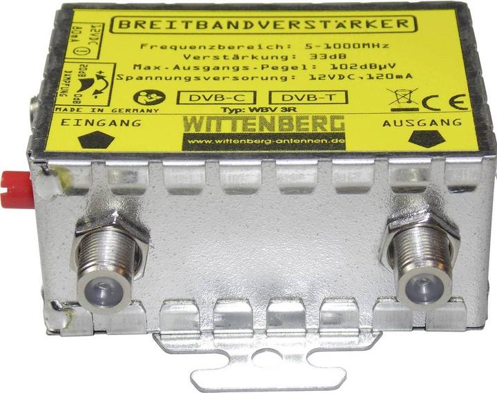 Actual product image Wittenberg Antennen Wittenberg Mini Amplifier WBV3R (Amplifier)