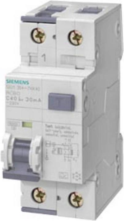 Immagine prodotto Siemens Interruttore FI/LS kAN tipo F ritardato di breve durata K 30 mA CChar In