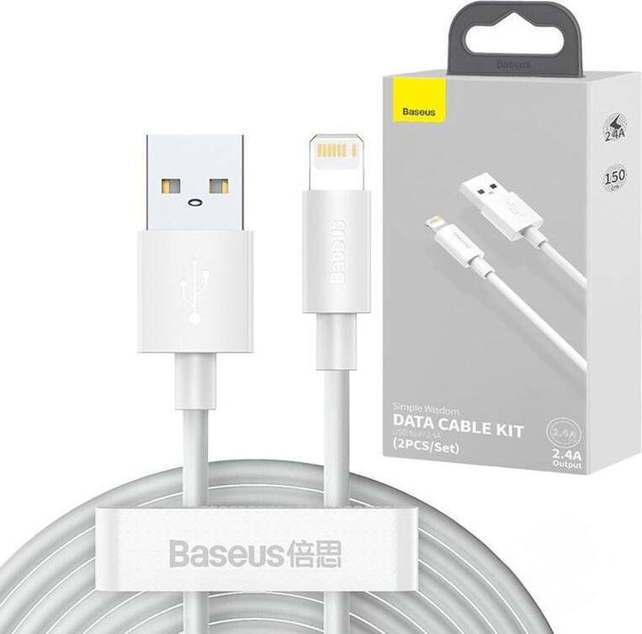 Image du produit Baseus USB A – Lightning (1.50 m, USB 2.0)