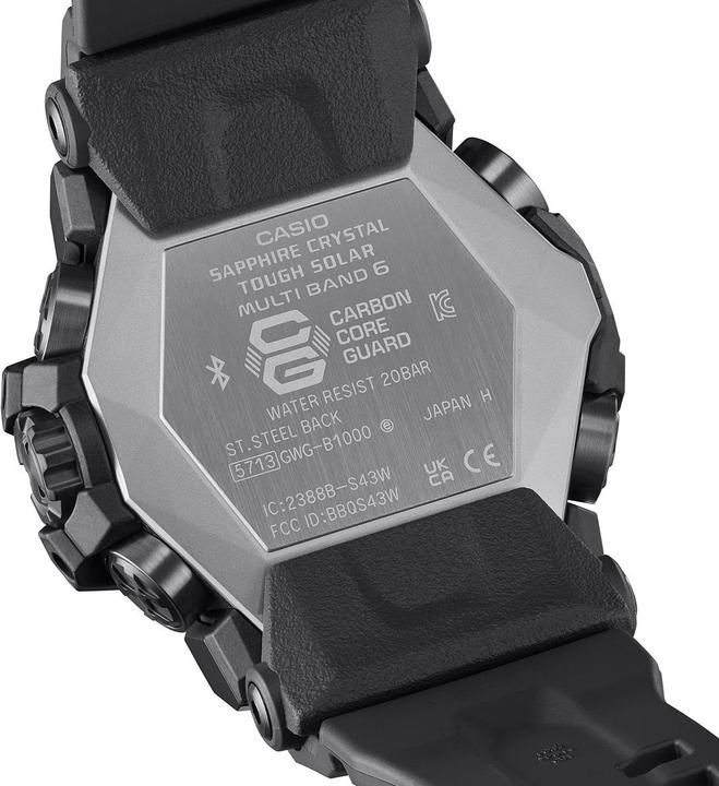 Produktbild G-Shock GWG-B1000EC-1AER (Funkuhr, Chronograph, 58.70 mm)