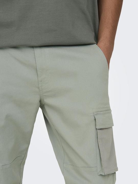 Actual product image Only & Sons ONSCAM STAGE CARGO CUFF PK 6687 Cargo Trousers (28)