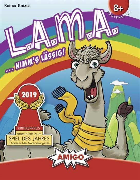 Actual product image Amigo Lama (German, French, Italian)