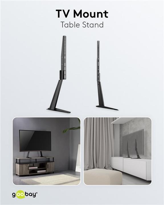 Image du produit Goobay Pieds de téléviseur (Universel, 70", 50 kg)
