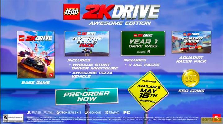 Produktbild 2K Games Lego 2K Drive - Awesome Edition (Xbox Series X, DE)