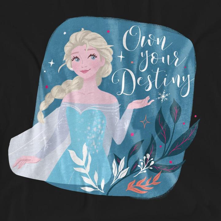Actual product image Disney Frozen Unisex Adult Own Your Destiny Elsa T-Shirt (XL)