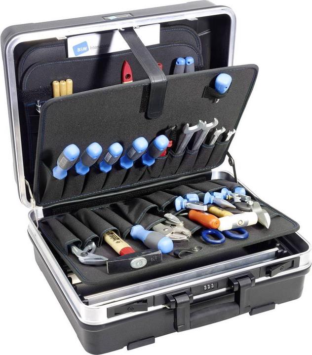Actual product image B&W International Toolbox flex pockets