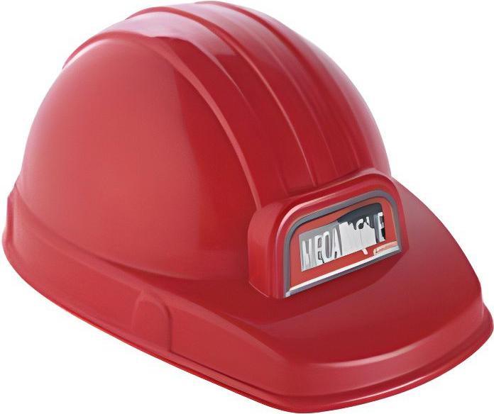 Actual product image Ecoiffier Mecanics construction helmet