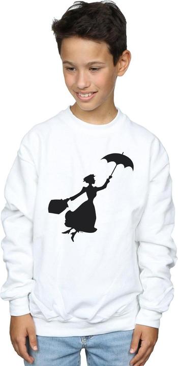 Immagine prodotto Disney Mary Poppins Flying Silhouette Felpa Ragazzi (140, 146)