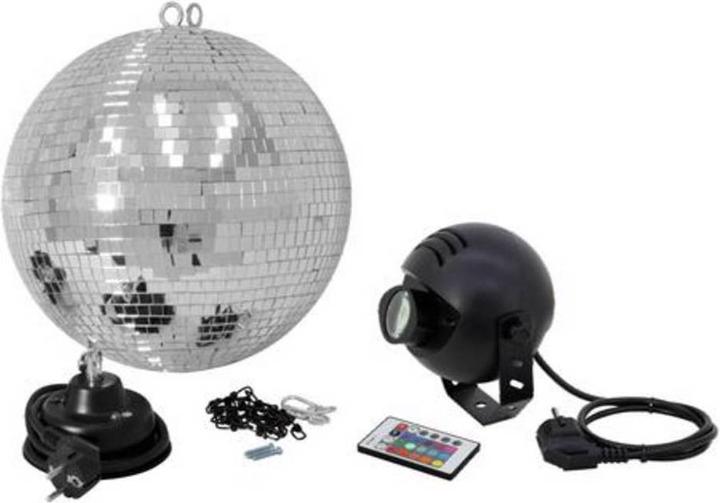 Produktbild Eurolite Spiegelkugelset LEDSpot (30 cm)