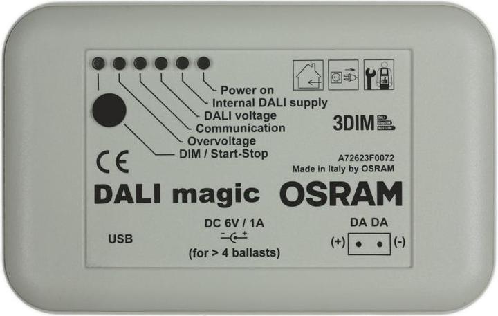Actual product image Osram Synergy 21 LED power supply unit - DALI magic USB interface