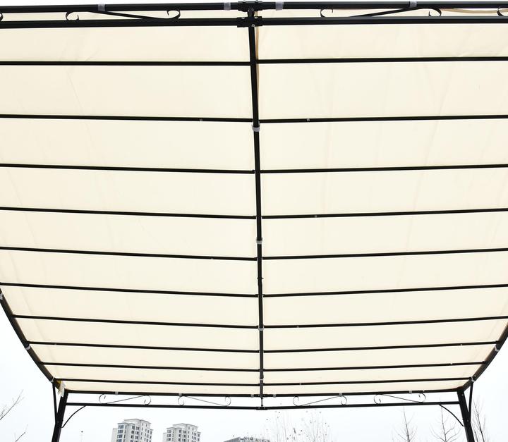 Produktbild Outsunny Gartenpavillon mit geschwungenem Dach (297 cm, 297 cm)