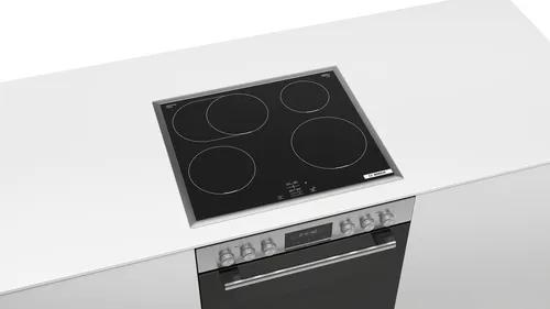 Actual product image Bosch Hausgeräte Built-in cooker set, HEG517BB4 + NIF645CB5E, Built-in cooker, Induction hob, HND615LS62