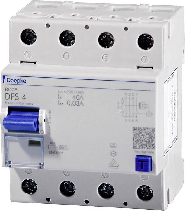 Produktbild Doepke DOEP FISchutzschalter DFS4 004/030A