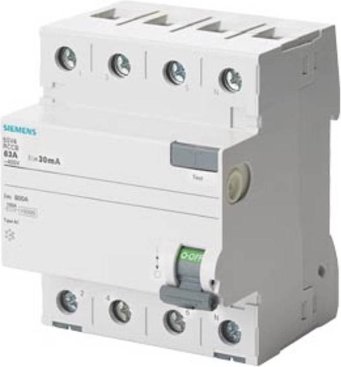 Immagine prodotto Siemens Interruttore FI tipo AC A 00 mA Un AC