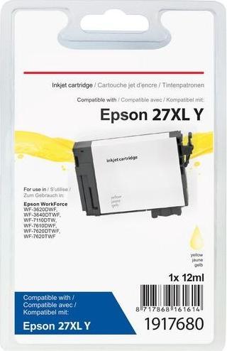 Actual product image Office Depot Ink Cartridge II Compatible Epson 27XL T271440 Yellow