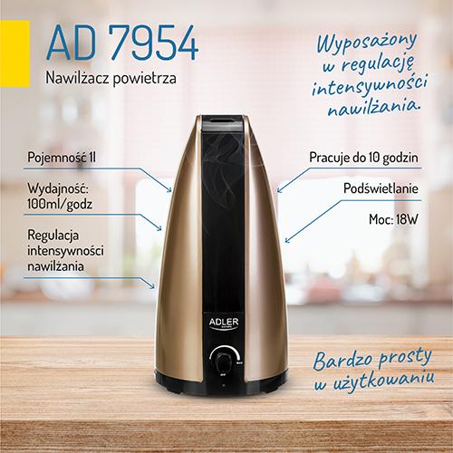 Immagine prodotto Adler Umidificatore (25 m²)