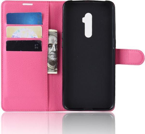 Actual product image MU Classic Litchi Leather Bookcover Series (Oppo Reno 10x Zoom, Oppo Reno 5G)