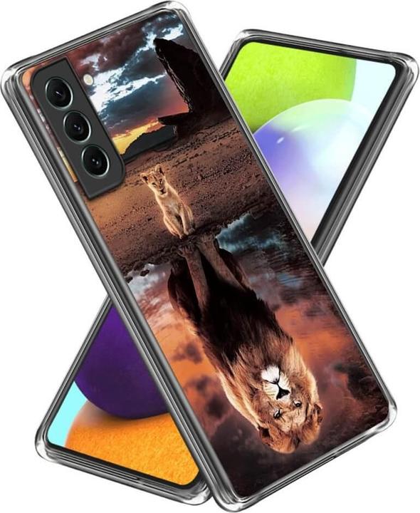 Actual product image Cover-Discount Cover mobile phone case IMD Lion (Samsung Galaxy S24+)