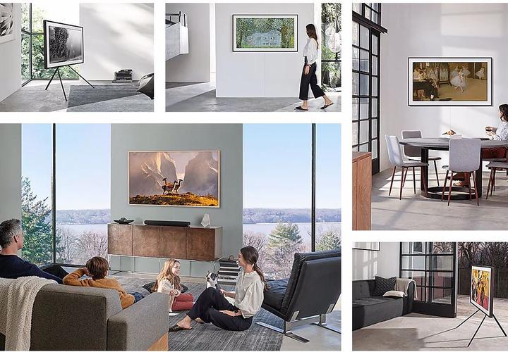 Actual product image Samsung QE75LS03T The Frame 4.0 (75", QLED, 4K, 2020)