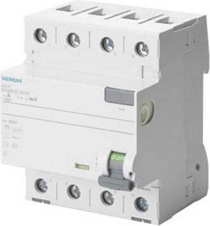 Actual product image Siemens Type A A 300 mA Un AC RCCB