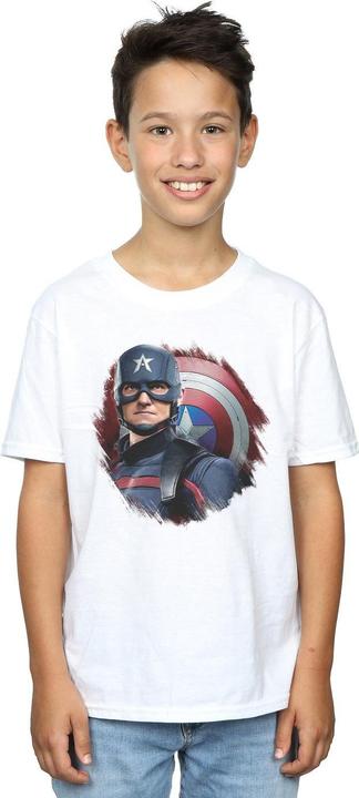 Image du produit - T-shirt THE FALCON AND THE WINTER SOLDIER CAPTAIN AMERICA STARE - Garçon (116)