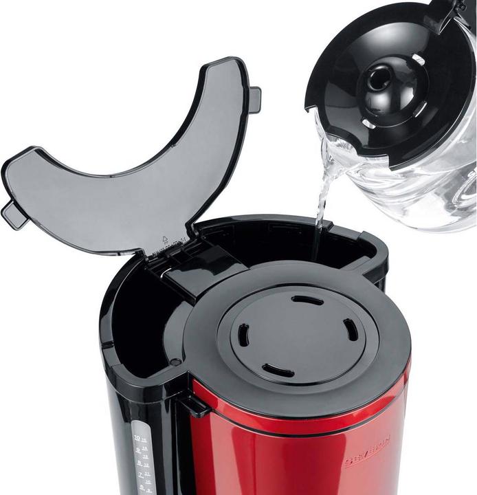 Actual product image Severin Filter coffee maker KA4817 Red