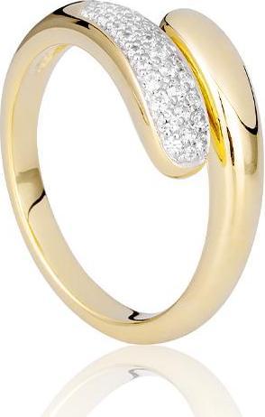 Actual product image Breuning RING - BRILL. 0,245 Ct. H/si (49, 585/14 K Gold)
