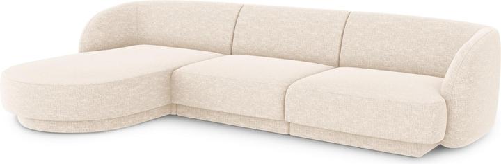 Actual product image Micadoni Left Corner Sofa, "Miley", 4 Seats, 255x156x70Made in Europe (Corner sofa)