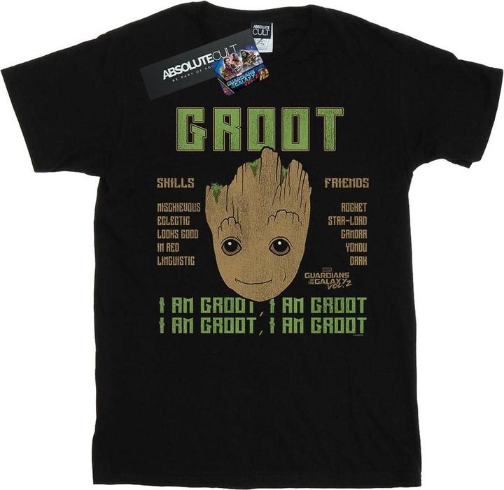 Image du produit - T-shirt GUARDIANS OF THE GALAXY VOL. GROOT SKILLS - Homme (XL)