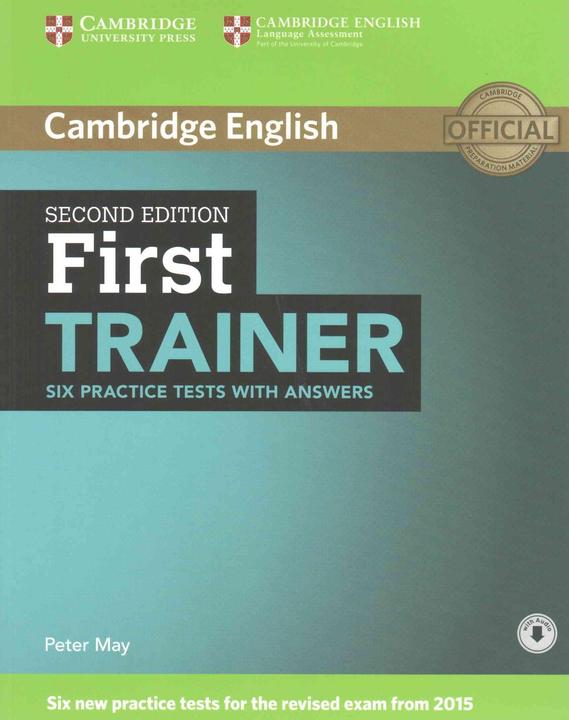 Actual product image Cambridge English. First Trainer. Six Practice Tests with Answers (English, Peter May, 2015)