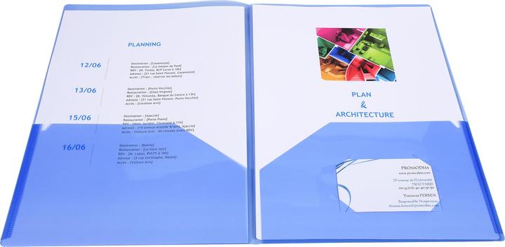 Produktbild Exacompta Präsentationsmappe (A3, 10 x)